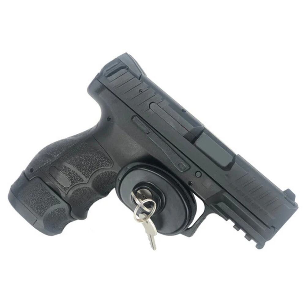 Keyed Trigger Gun Lock Steel Safety Universal Firearms Pistol Rifle Shotgun